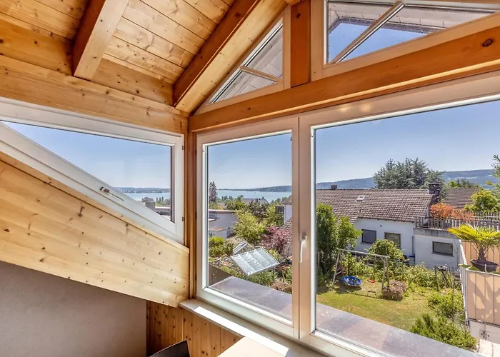 Lägenhet Haus Unterseeblick Sonnenuntergang *